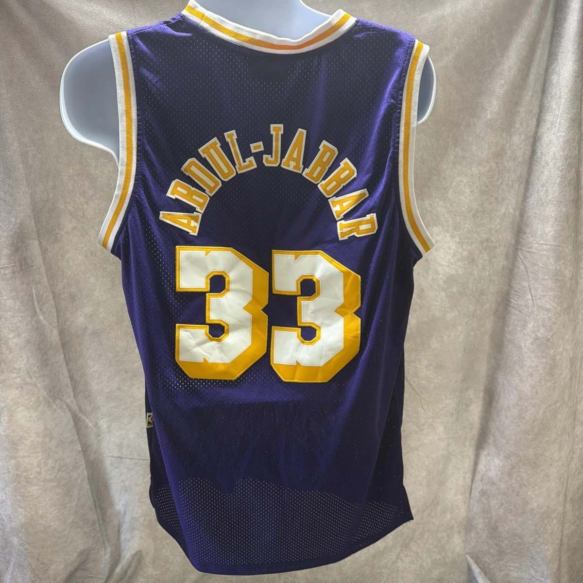 adidas Kareem Abdul-Jabbar Los Angeles Lakers Sports Fan Apparel