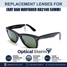 Ray Ban Wayfarer RB2140 50mm Replacement Lenses Tinted Distant Vision Lenses