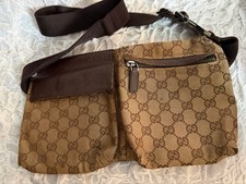 Marsupio Gucci GG originale in vita tracolla marsupio cintura marsupio vintage ottime condizioni