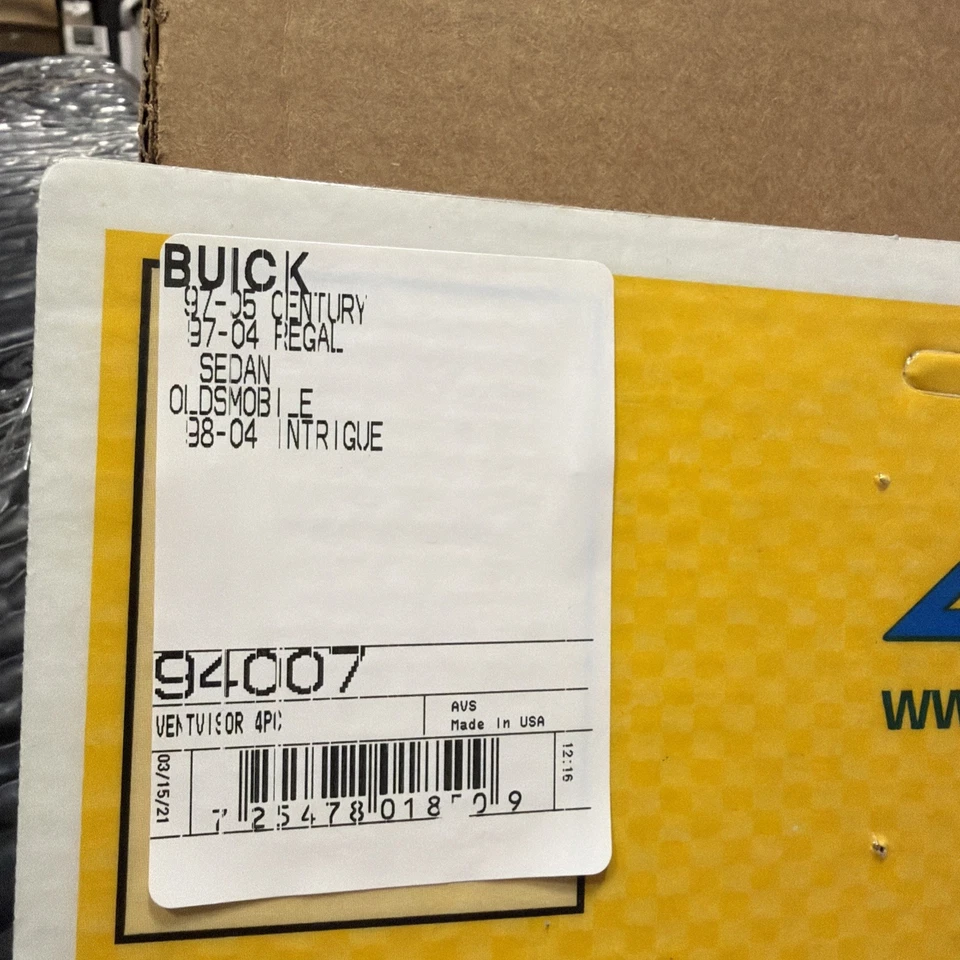 Auto Ventshade 94007 (AVS) 4PC Fits 1997-2005 Buick Century, 1997-2004 Buick - Image 3 of 3