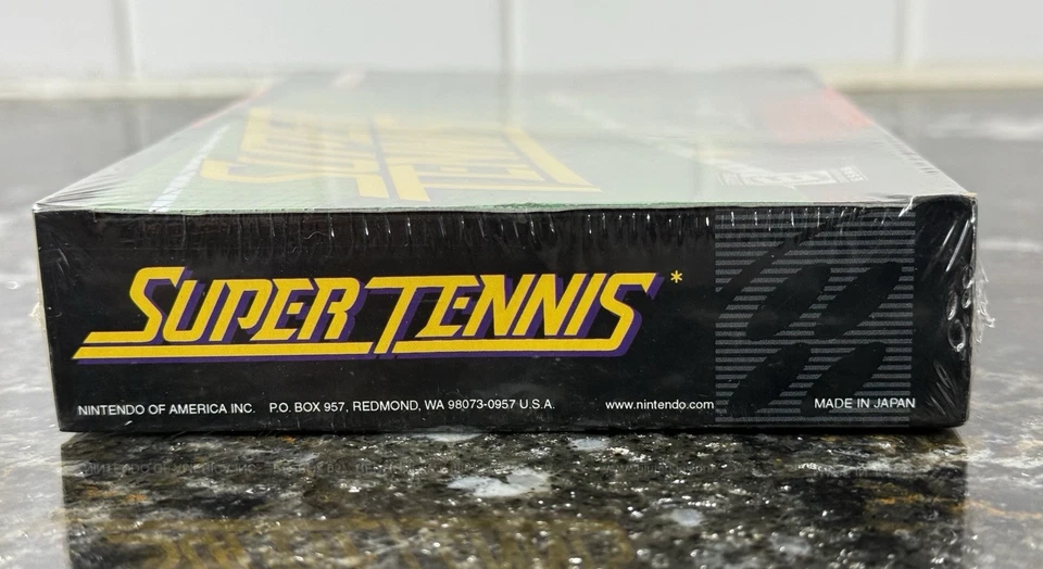 Super Tennis (Super Nintendo, 1991) SNES FACTORY SEALED BRAND NEW!! - Image 3 of 4