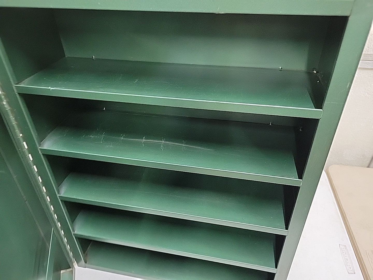 Vintage Metal Wall Cabinet CR Seals and Bearings Hardware Parts Cabinet