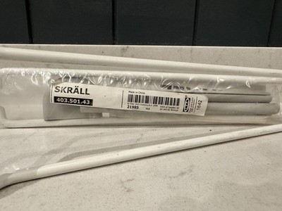 Skrall Ikea Multifunktion weiß Wandhaken Fahrradträger Garage 403.501.43 versiegelt 