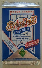 Major League Baseball 1991 Edition Boosterpac...
