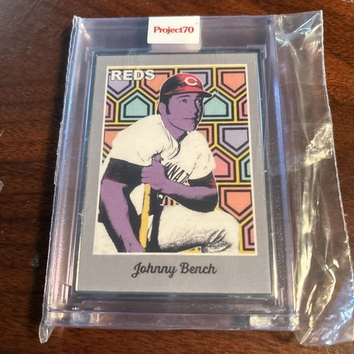 Johnny Bench (2021): Topps Project 70 Artist’s Proof /51