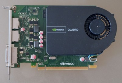 Grafikkarte PNY Nvidia Quadro 2000 * 1GB GDDR5 * PCIe 2.0 * DVI * 2x DP