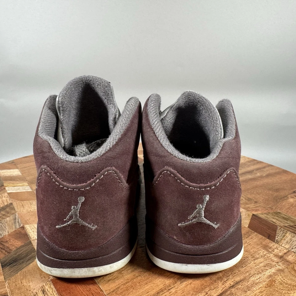Air Jordan 5 Retro 2023 TD Borgoña Niño Pequeño Bebé Talla 7C Zapatos FN4238-600 Nike Foto 4 de 4