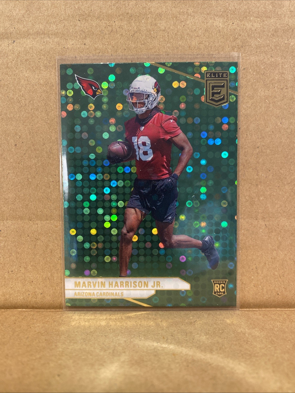2024 Panini Donruss Elite - Rookies Marvin Harrison Jr. #182 Green Disco (RC)