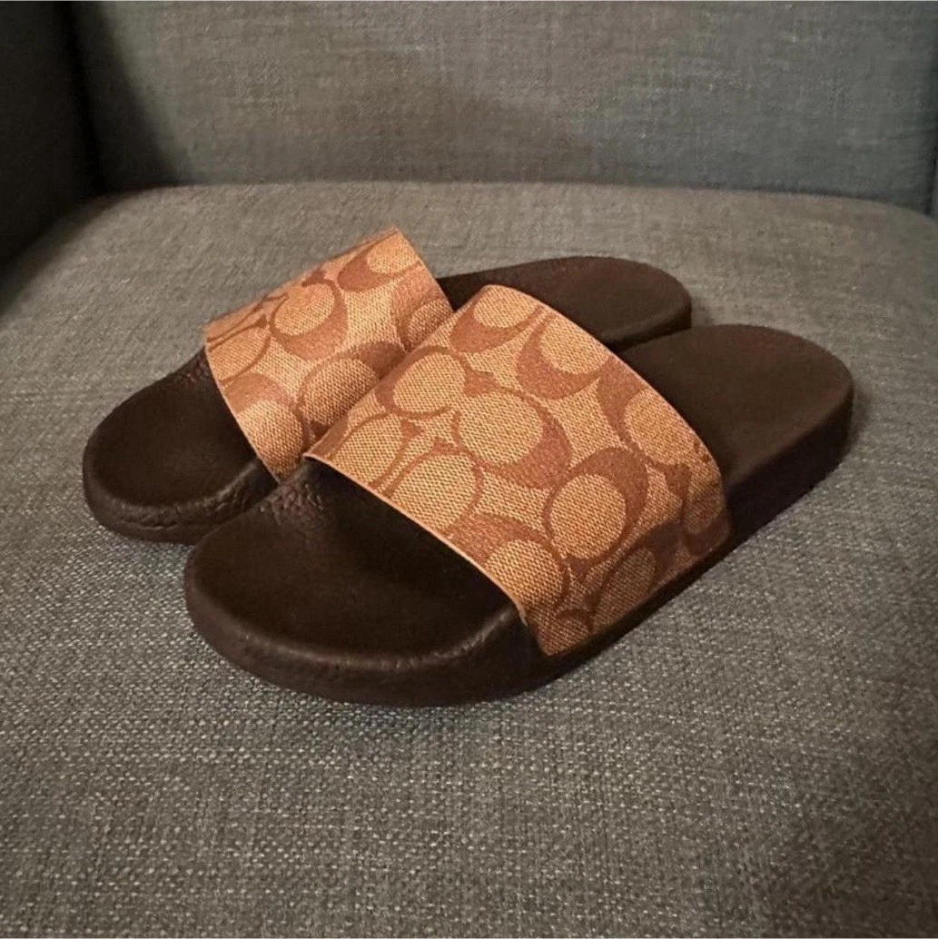 Coach Slide Sandals for Women for sale - eBay