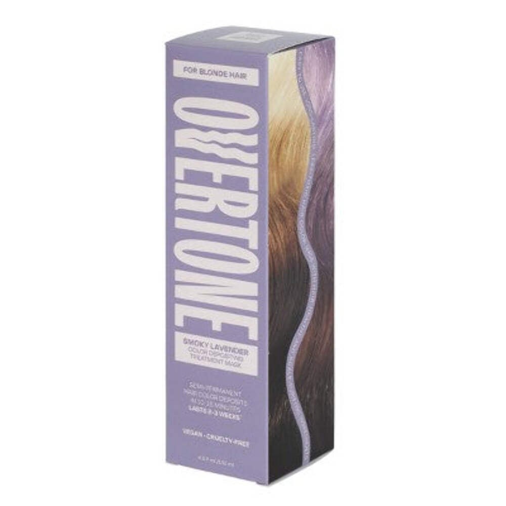 Overtone Smoky Lavender Hair Mask Semi-Permanent Hair Dye & Color Conditioner- V