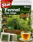 90 Count Organic Premium Fennel Tea Bags  100% Natural & Pure Herbal Tea, Sup...