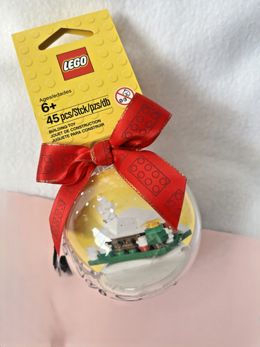 LEGO Holiday Bauble Ornament Snow Hut Christmas 850949 6077704 RARE RETIRED - Picture 1 of 2
