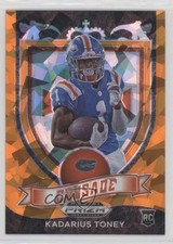 2021 Panini Prizm Draft Picks Crusade Orange Ice Prizm Kadarius Toney #176 1hs9