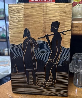 Vintage Wooden Wall Plaque Drachinskaya Woodworking Factory In The USSR. 1960s