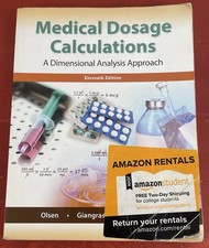 Medical Dosage Calculations: A Dimensional An...