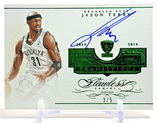 2013-14 Panini Flawless Transitions Auto #'d /5 Jason Terry Brooklyn Nets