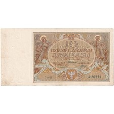 [#336790] Poland, 10 Zlotych, 1929-07-20, EF