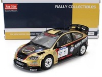 Sun Star 1/18 Ford Focus RS WRC08 N 1 Winner Rally Wyedean Black Gold 3982