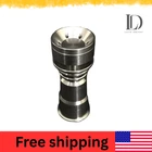 2-in-1 Domeless Titanium Nail 19mm 14mm Female Fits on Male Joint Adapter