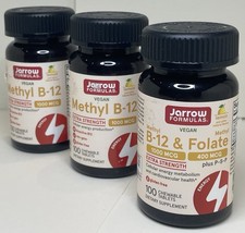 Jarrow Formulas Methyl B-12 1000 mcg -Vegan, ...