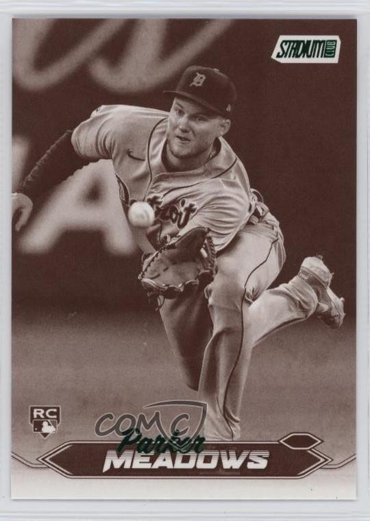 2024 Topps Stadium Club Sepia Parker Meadows #105 0rr7