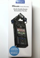 Zoom H5 Studio Handy Recorder A 32-bit Float-compatible PCM Recorder with Box