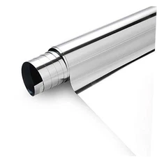 Window Film Privacy One Way Window Reflective Film Sun Blocking, Heat 20"x10ft