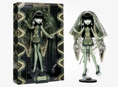 Monster High Scarah Screams Skullector Puppe Fang Club Exclusive 2026 IN HAND