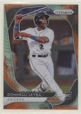 2020 Panini Prizm Mega Box Cosmic Haze Prizm Domingo Leyba #10 0f6