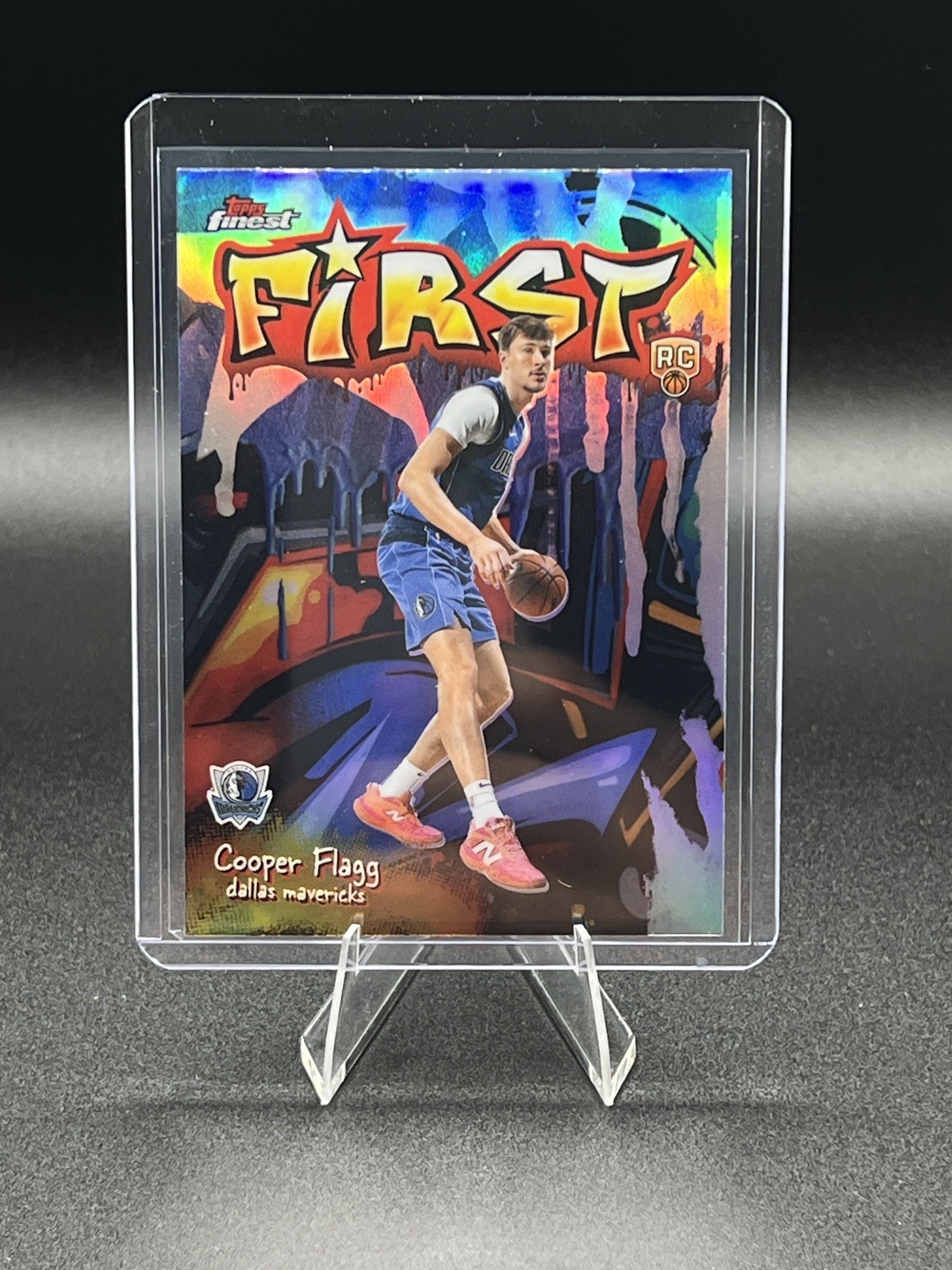 2025-26 Topps Finest - Cooper Flagg FIRST Insert Refractor (RC) #F-1