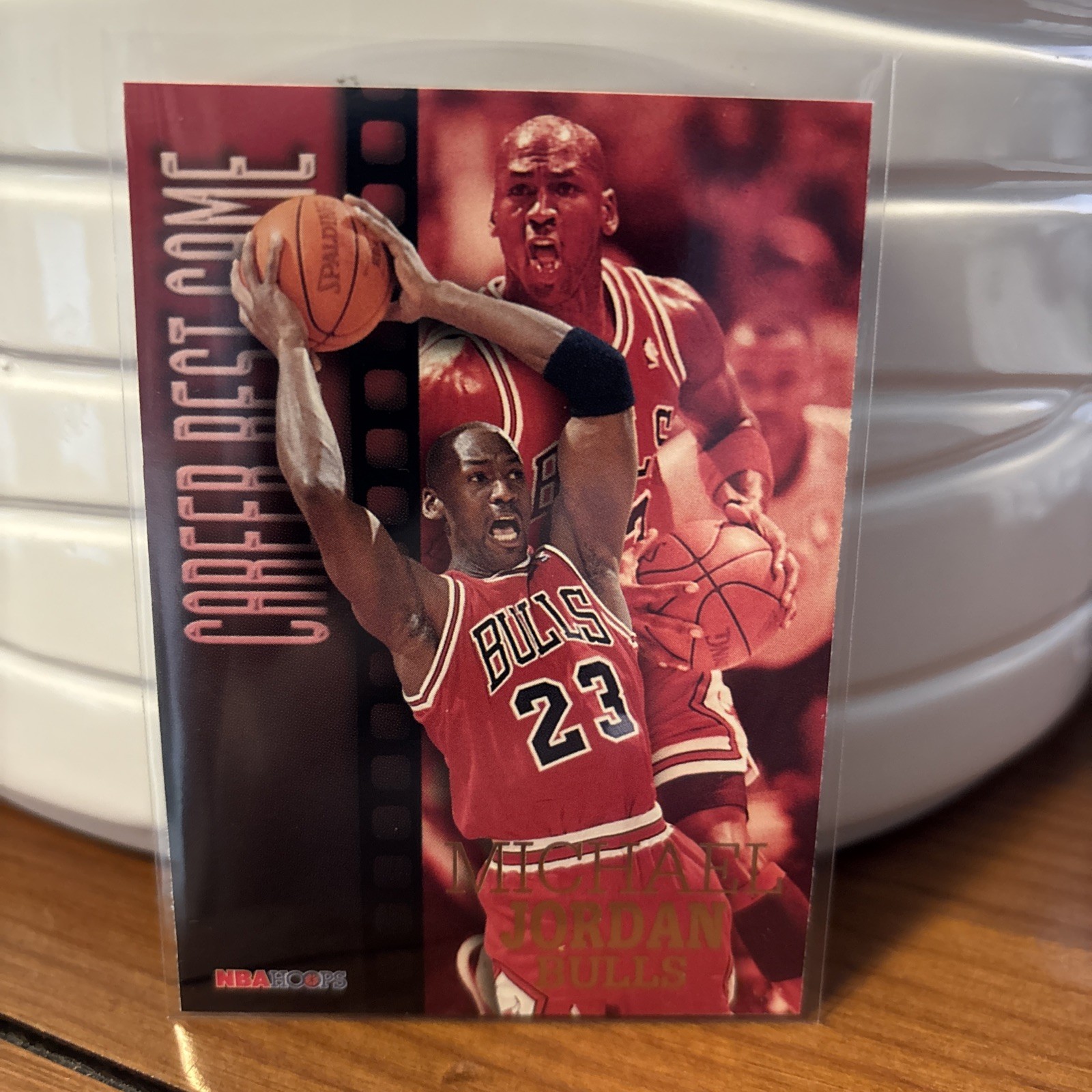 1996-97 NBA Hoops - Career Best Game Michael Jordan #335