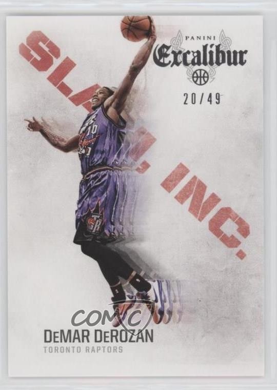2014-15 Panini Excalibur Slam Inc Silver /49 DeMar DeRozan #5 im0