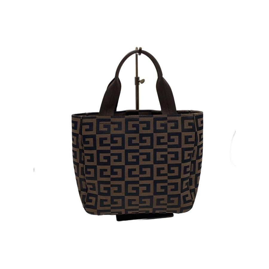 Givenchy Brown Patterned Shoulder Bag Vintage Aut… - image 1