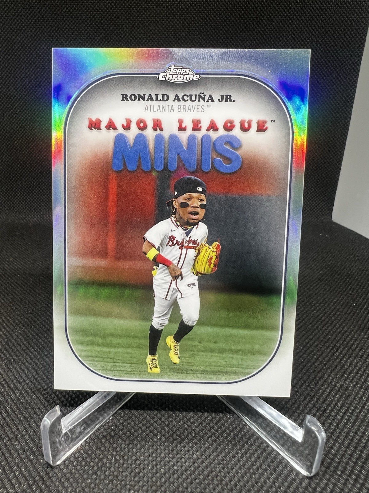 2025 Topps Chrome Update Ronald Acuna Jr. Major League Minis SSP Atlanta Braves