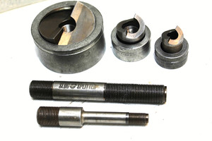 GREENLEE Slug Splitter Hydraulic Knockout Set Dies & Studs (7307)