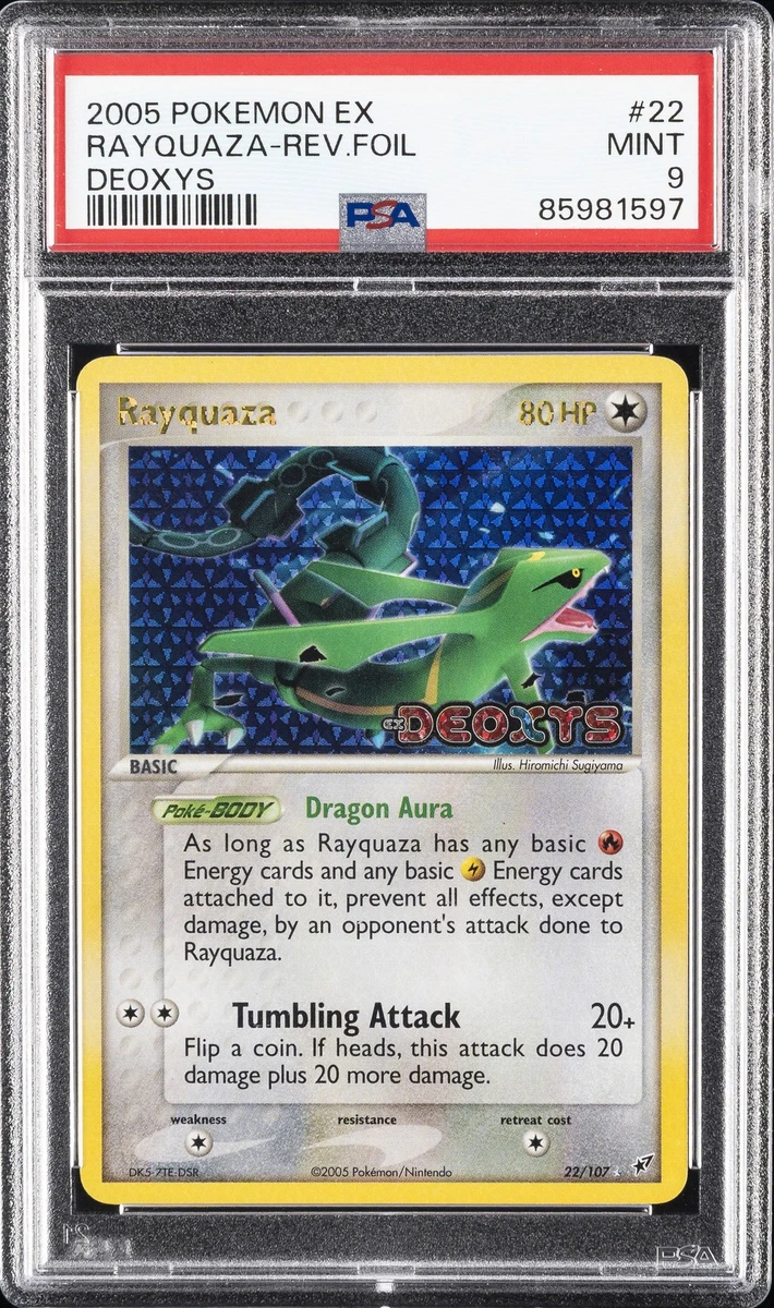 Pokémon TCG Professional Sports Authenticator (PSA) EX Deoxys