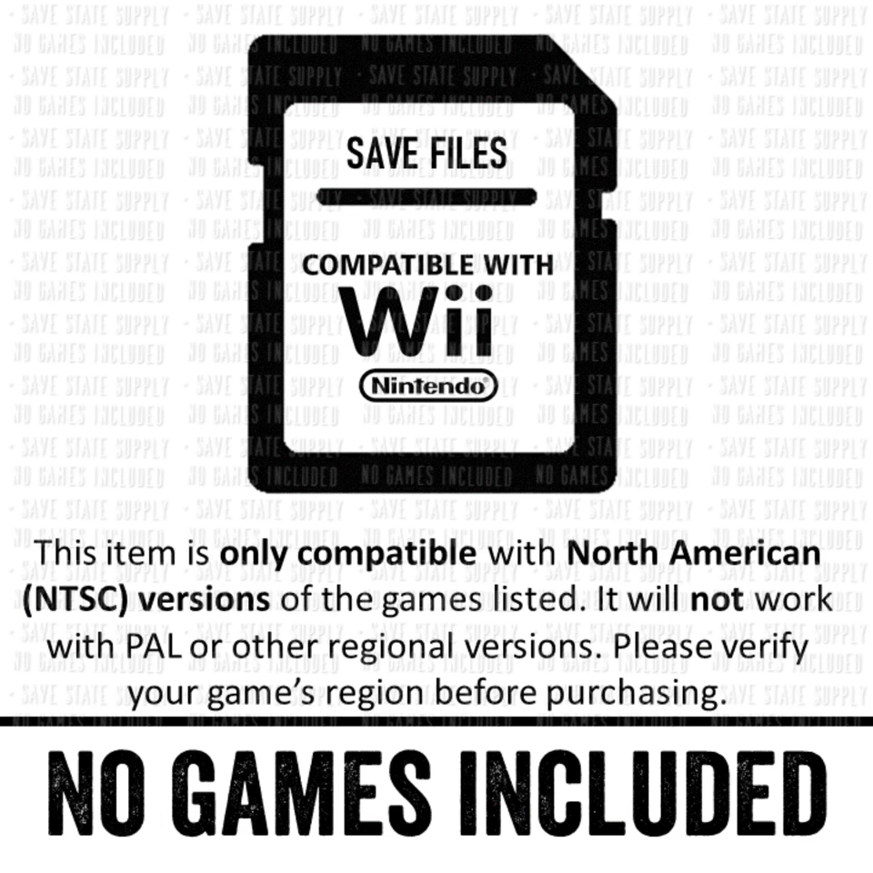 Tarjeta de memoria Mario Party Kart Sonic Zelda Kerby Metroid Sports Resident Evil Wii Foto 2 de 2