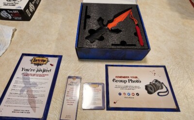 DARKRIDGE REUNION: A Killer Party Game Horror Murder Mystery Team Escape Room 
