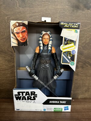 Disney Star Wars Galactic Action Ahsoka Tano 12'' Interactive Jedi Action Figure