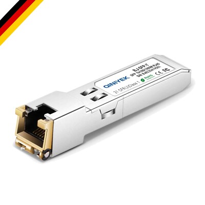 1.25G SFP to RJ45 Module, 10/100/1000BASE-T Mini-GBIC Transceiver für Cisco G...