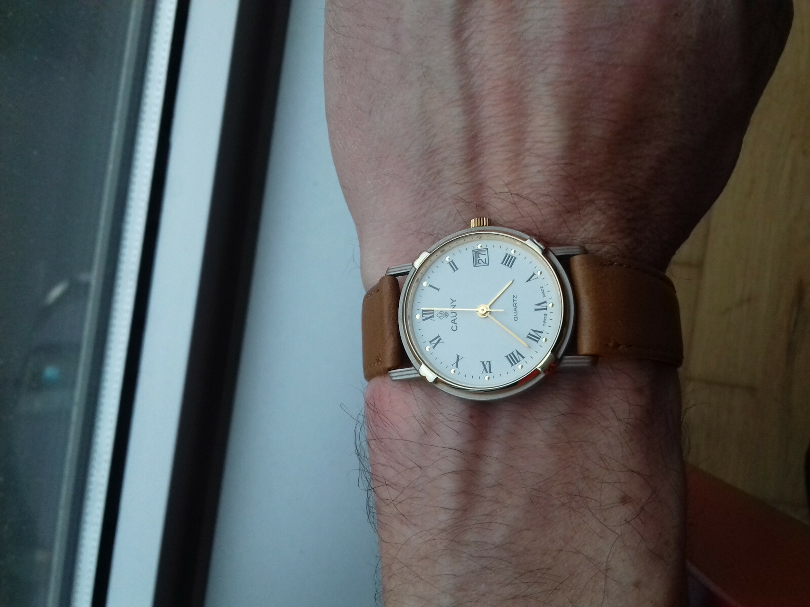 CAUNY WACHT QUARTZ Unisex Without Original Box Cauny PREMIUM 10001 VINTAGE COLLECTION NOS MONTRE SWISS MADE  main image 2