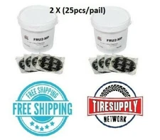 2X (25 PCS/PAIL) Rema Repair Unit 2 FRU2-MP Tire Repair Unit 2 (3", 2 Ply) 