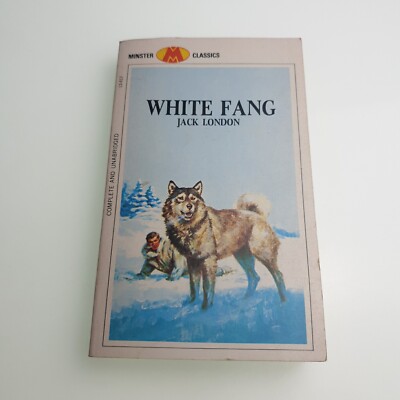 White Fang Jack London Minster 1968 Paperback Book