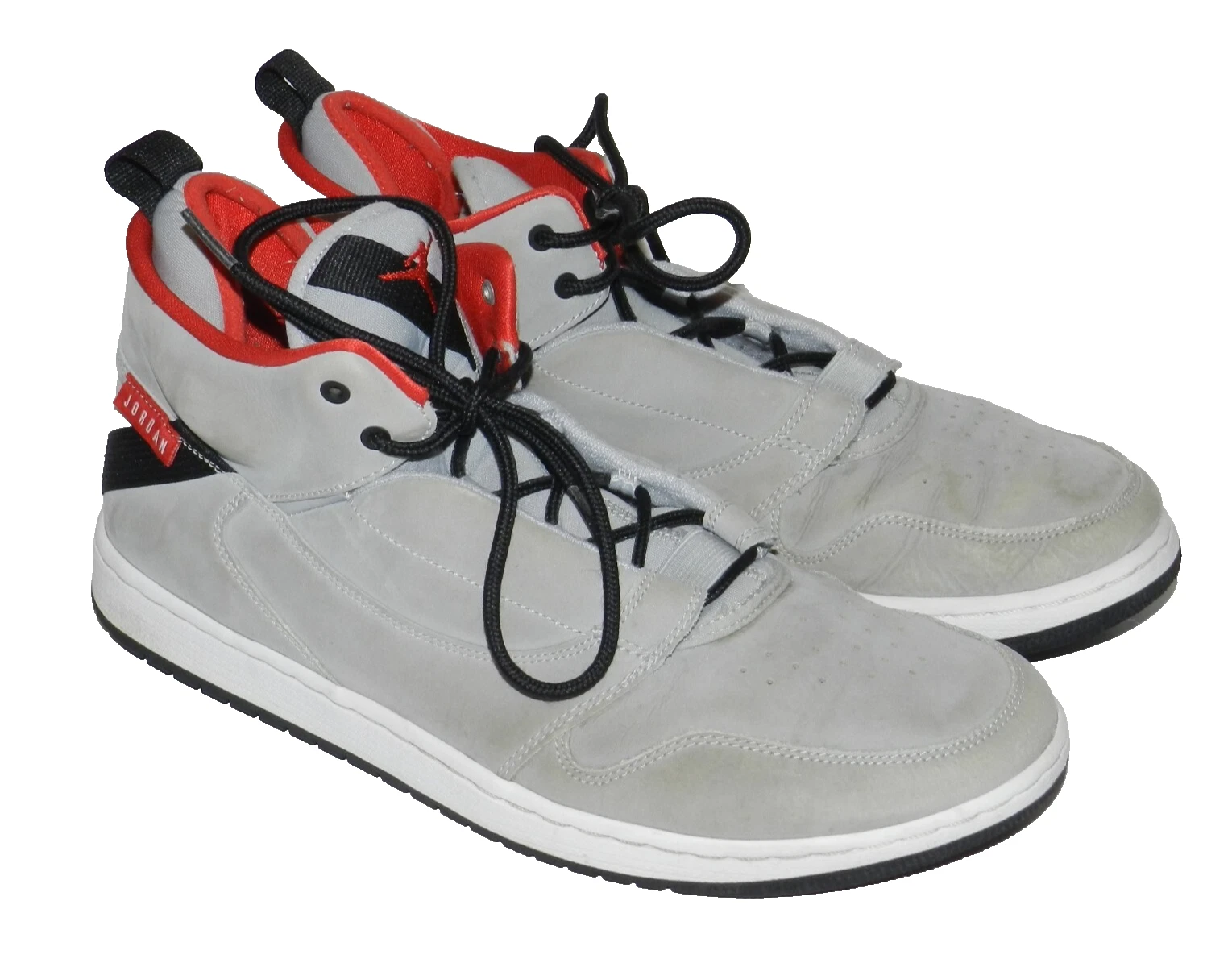 Nike Jordan Fadeaway Retro Wolf Grey University Red Taglia 11 5 (A01329 060)