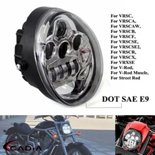 LED Headlight DRL Assembly For Harley V-Rod VRSCF Street Rod VRSC VRSCAW VRSCSE