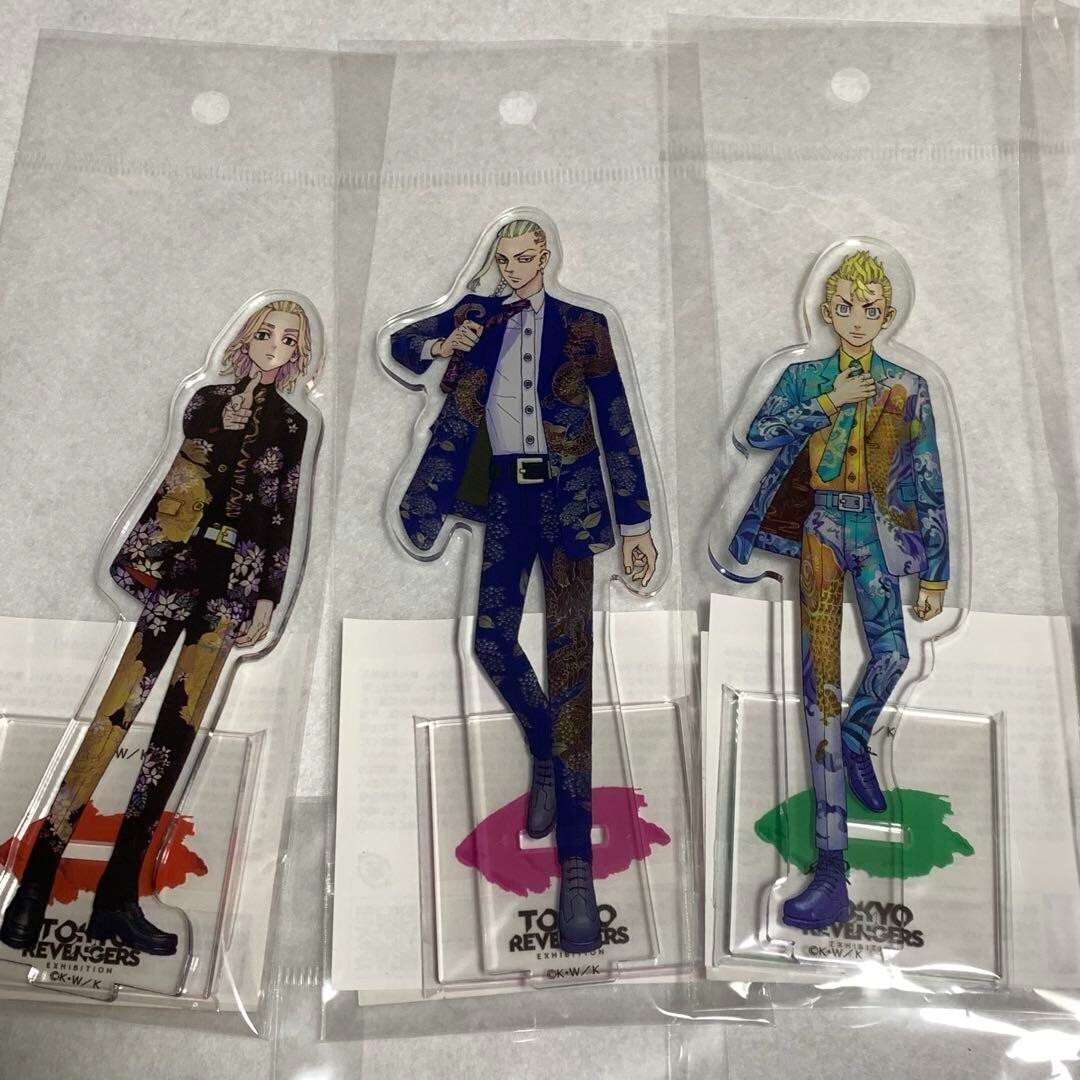 TOKYO REVENGERS EXHIBITION Acrylic Stand Set of 10 Complete set