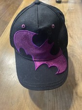 Youth Batman Logo Black Adjustable Hat Cap DC Comics OSFM