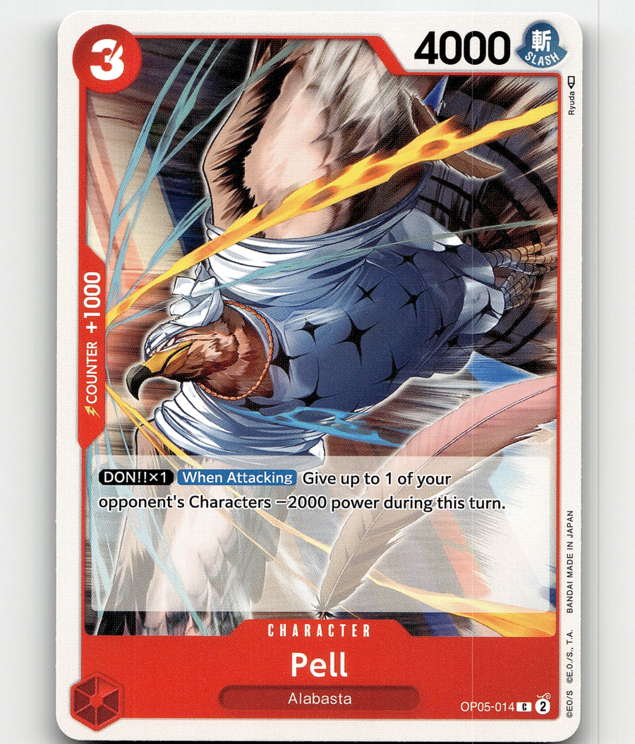 pell one piece card game ONE PIECE CARD GAME OP04-013 SR Parallel