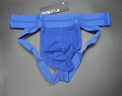 C-IN2 Men's Scrimmage Jock Jockstrap Underwear Size M L Beckham Blue - NWT!