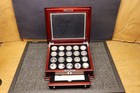 U. S. Proof Commemorative Half Dollar Collection (Lot of 20) & Display Case Pcs